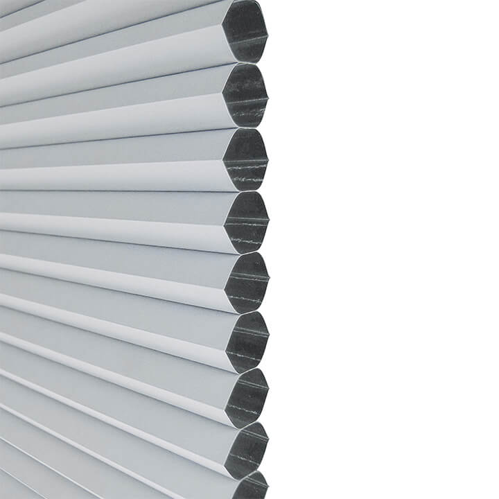 Turku Cordless Day And Night Blackout Honeycomb Blinds Off-White