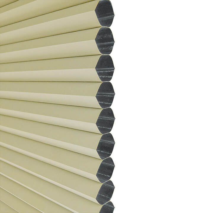 Turku Cordless Blackout Honeycomb Blinds Spring Green