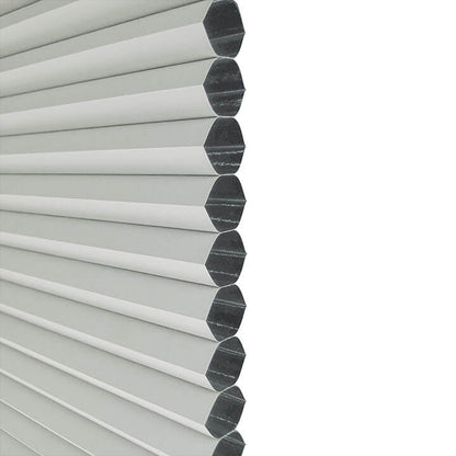 Turku Cordless Top Down Bottom Up Blackout Honeycomb Blinds White Dove