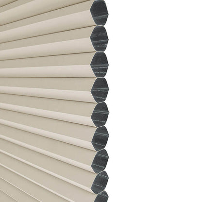 Turku Cordless Top Down Bottom Up Blackout Honeycomb Blinds Winter White