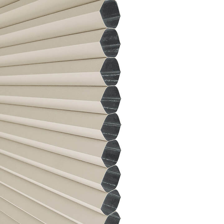 Turku Cordless Day And Night Blackout Honeycomb Blinds Winter White