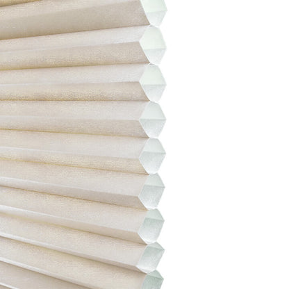 Turku Cordless Light-Filtering Honeycomb Blinds Alabaster