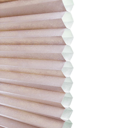 Turku Cordless Top Down Bottom Up Light-Filtering Honeycomb Blinds Roseate