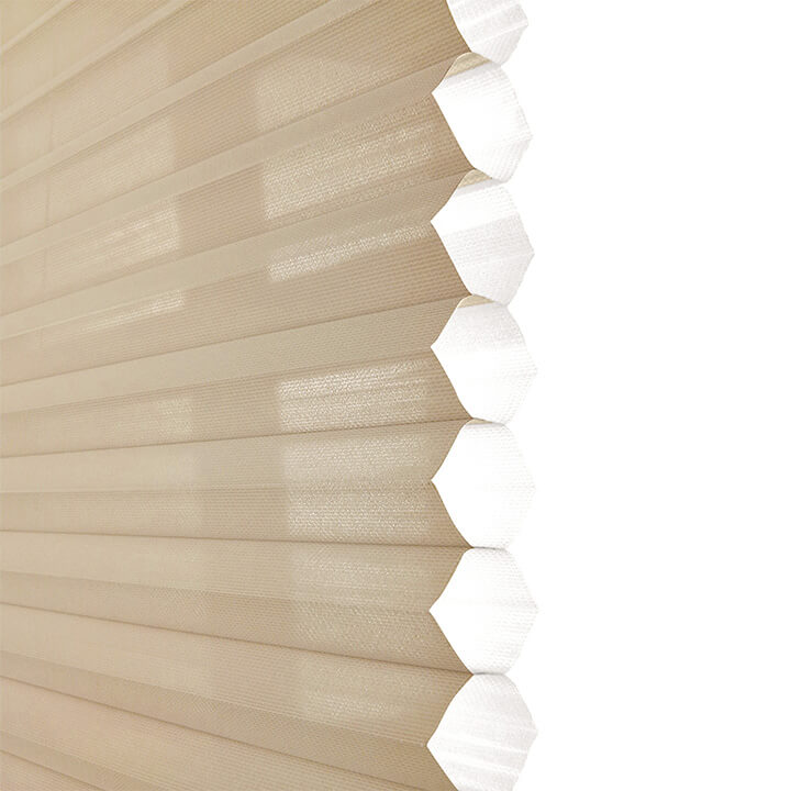 Oulu Clutch Sheer Honeycomb Blinds Fawn – ElementiCurtains